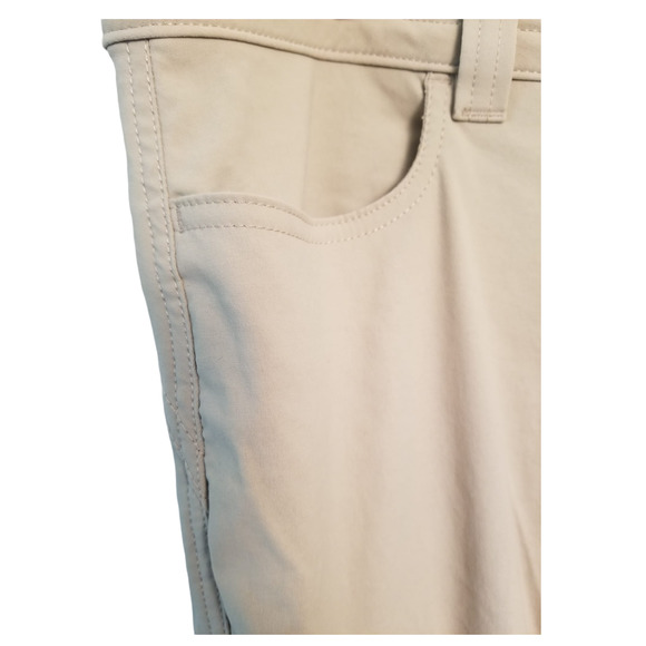 Eddie Bauer Khaki Capri Pants Women's Size 12 36 Inseam 21 in - Picture 4 of 11